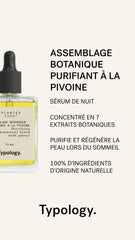 Purifying Night Serum — Botanical Blend with Peony 0.50 floz