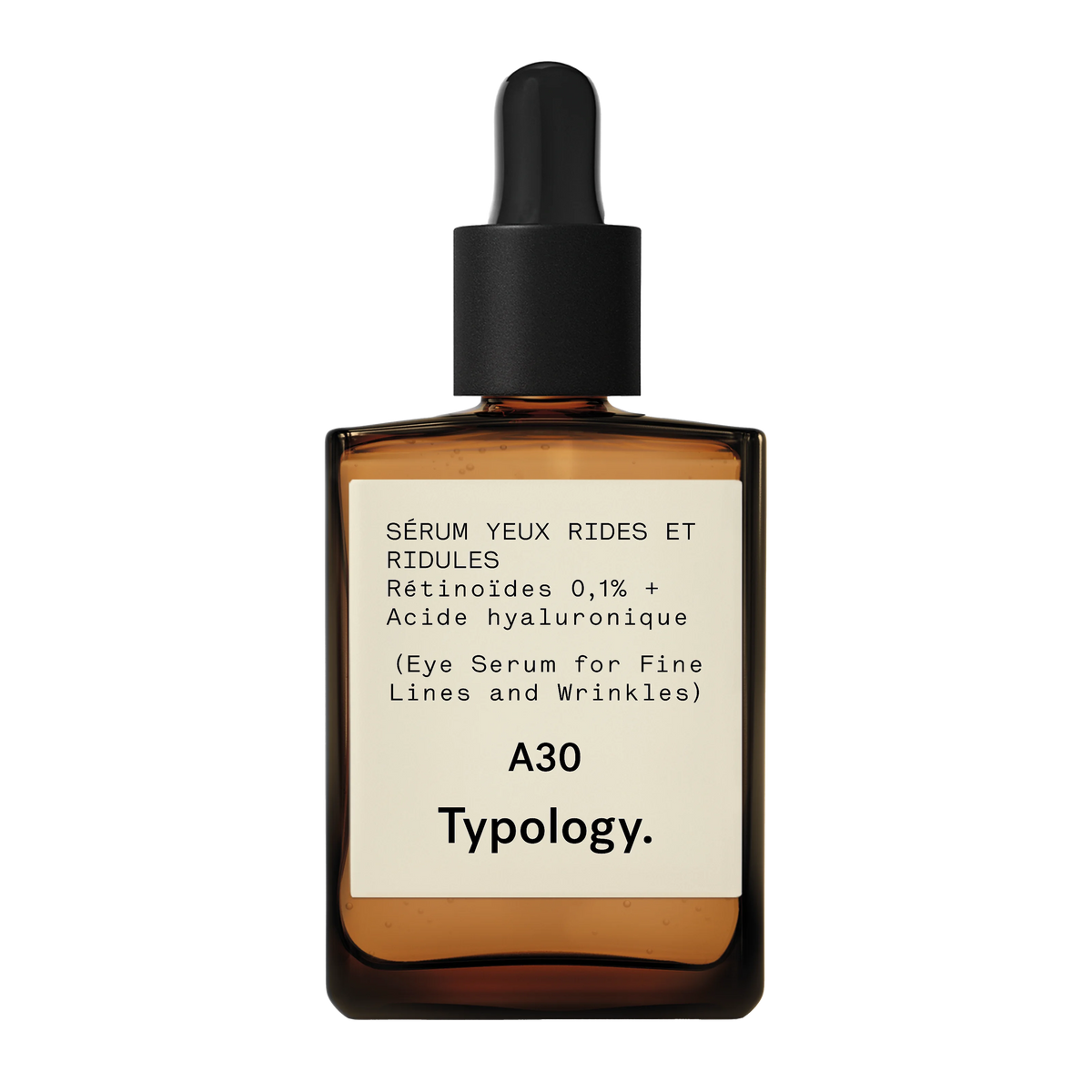 Eye Serum for Fine Lines and Wrinkles — 0.1% Retinoids + Hyaluronic Acid 1 floz