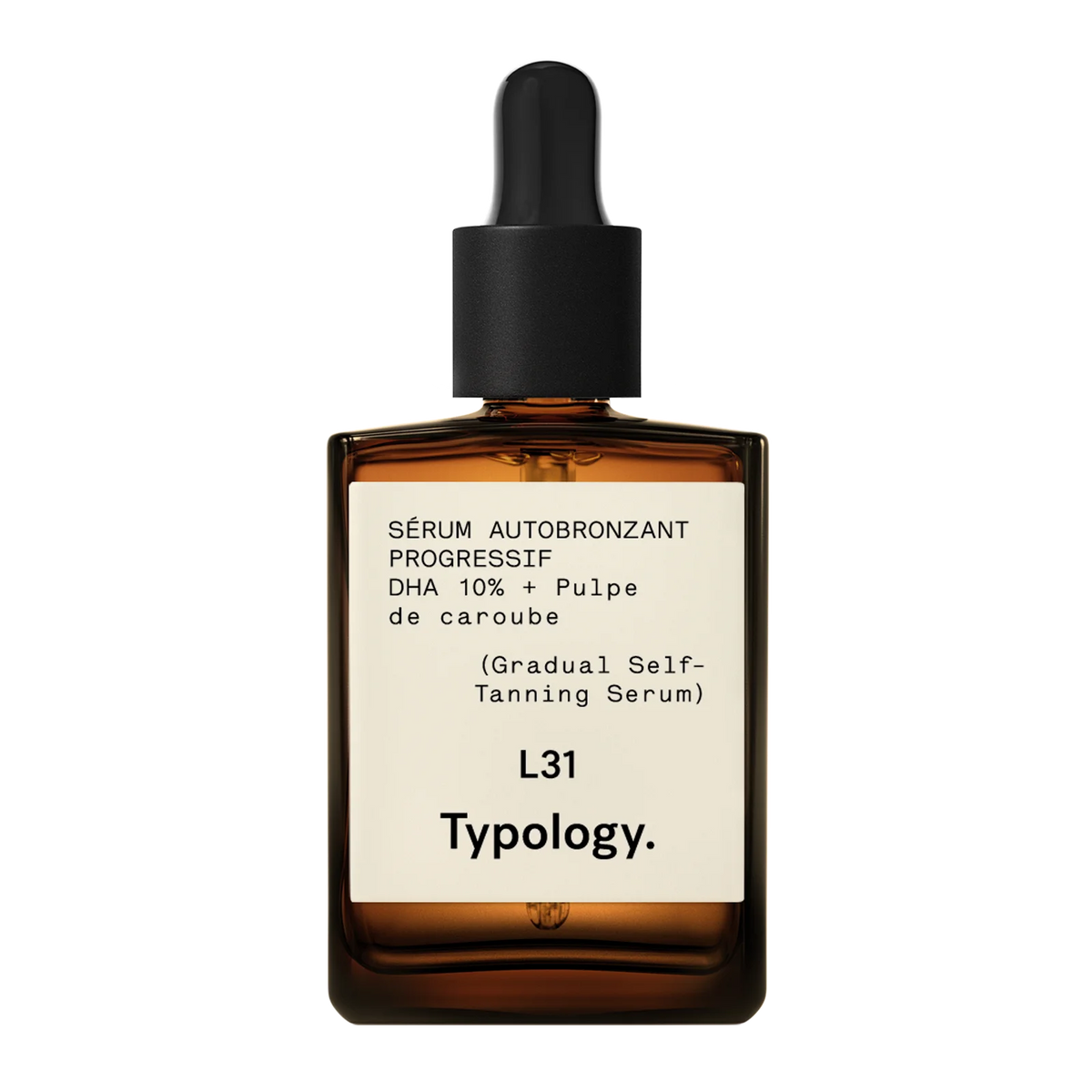 Gradual Self-Tanning Serum — 10% Plant-Based DHA + Carob Pulp 1 floz